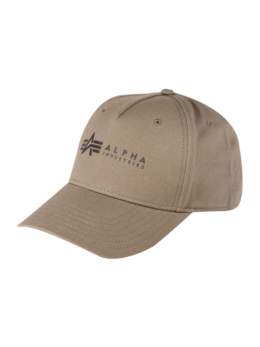 ALPHA INDUSTRIES Sapkák 'Alpha'  khaki / fekete-hu