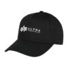 ALPHA INDUSTRIES Sapkák  fekete / fehér-hu