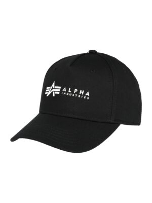 ALPHA INDUSTRIES Sapkák  fekete / fehér-hu