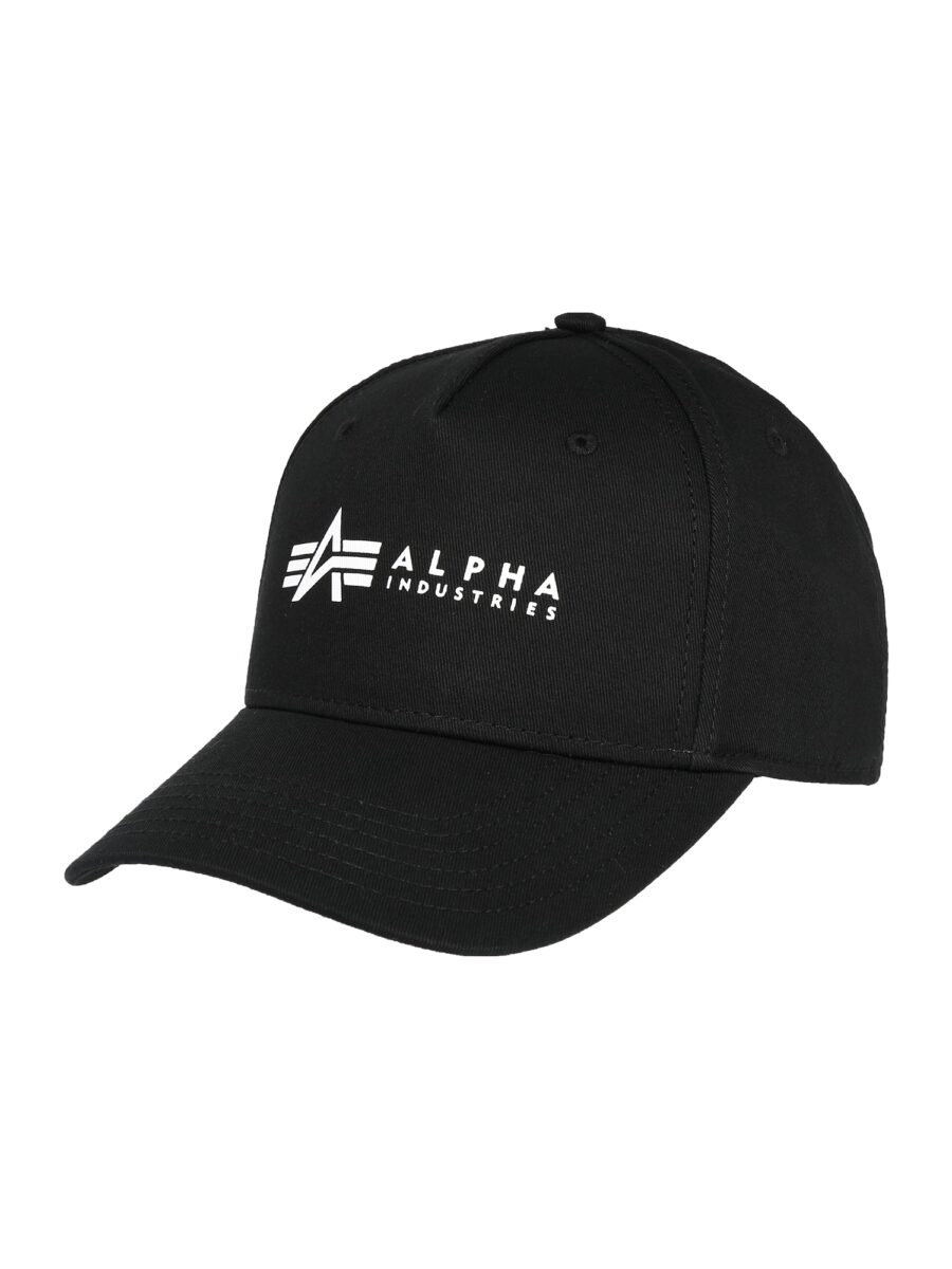 ALPHA INDUSTRIES Sapkák  fekete / fehér-hu