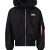 ALPHA INDUSTRIES Téli dzseki '45P'  piros / fekete / fehér-Ár