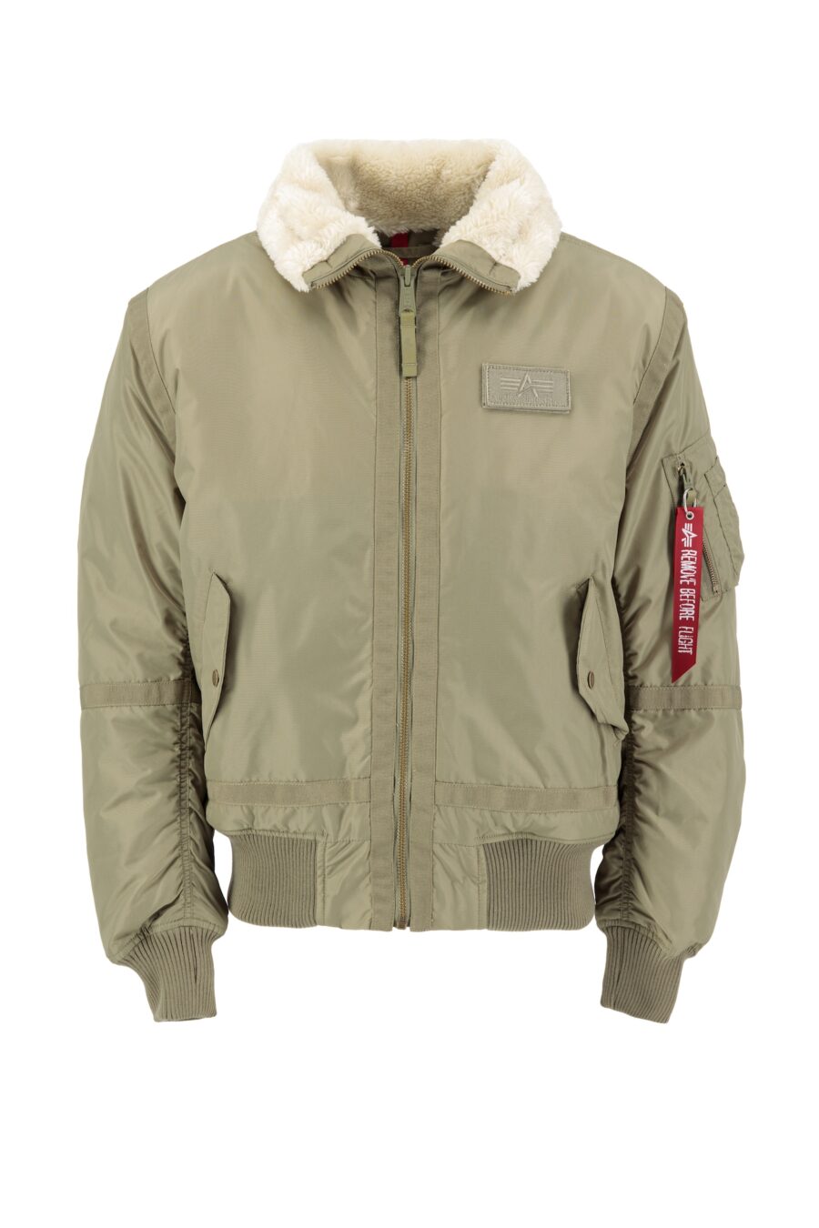 ALPHA INDUSTRIES Téli dzseki 'B15-3 TT'  világos bézs / khaki-hu