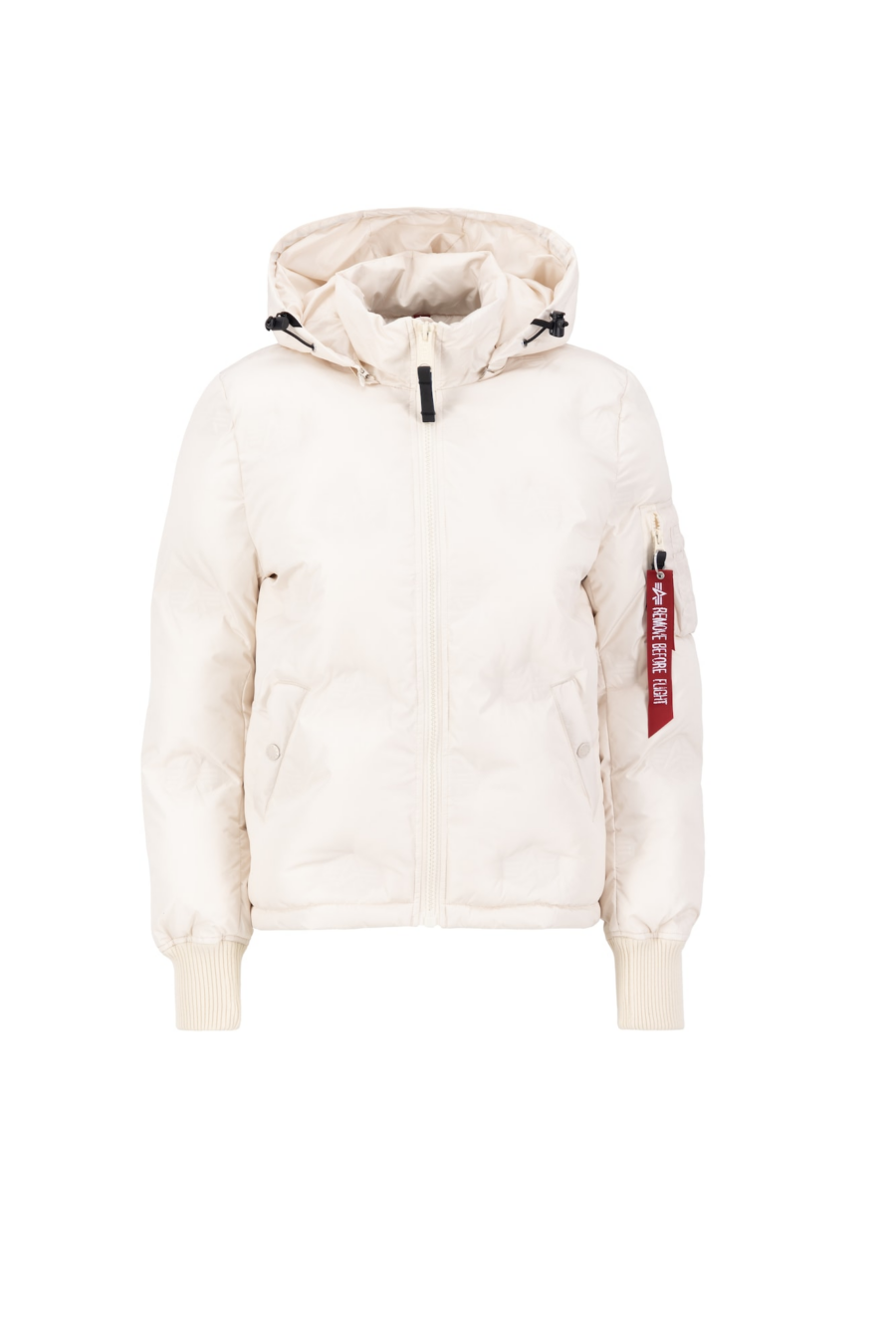 ALPHA INDUSTRIES Téli dzseki  bézs / krém / fehér-Hungary