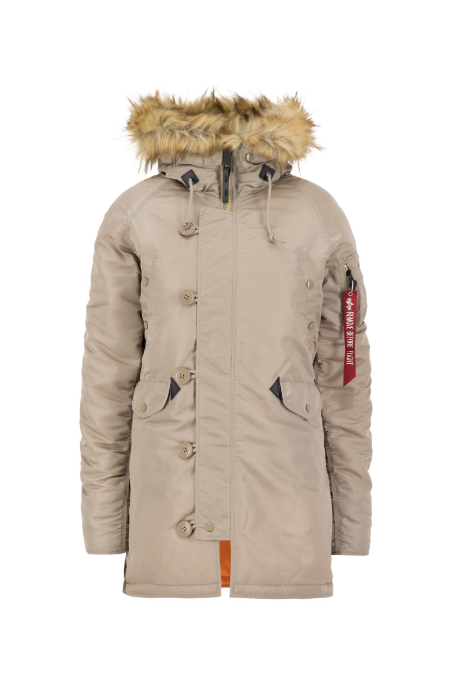 ALPHA INDUSTRIES Téli dzseki  homok-Ár