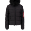 ALPHA INDUSTRIES Téli dzseki  piros / fekete-Hungary