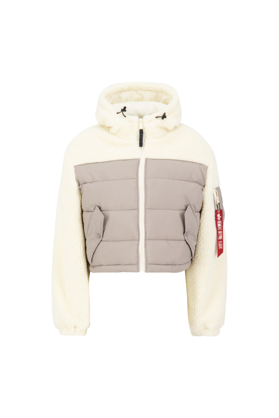 ALPHA INDUSTRIES Téli dzseki  zerge / ekrü-Ár