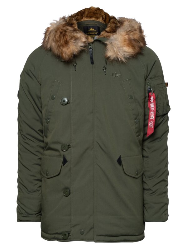 ALPHA INDUSTRIES Téli parka 'Explorer'  olíva