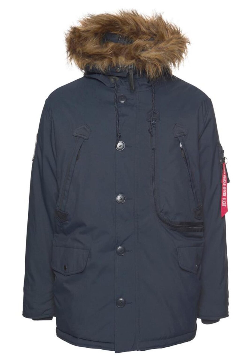 ALPHA INDUSTRIES Téli parka 'Polar'  éjkék / vegyes színek