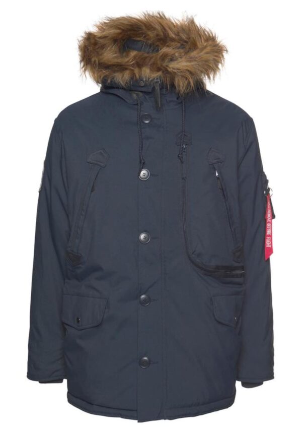ALPHA INDUSTRIES Téli parka 'Polar'  éjkék / vegyes színek
