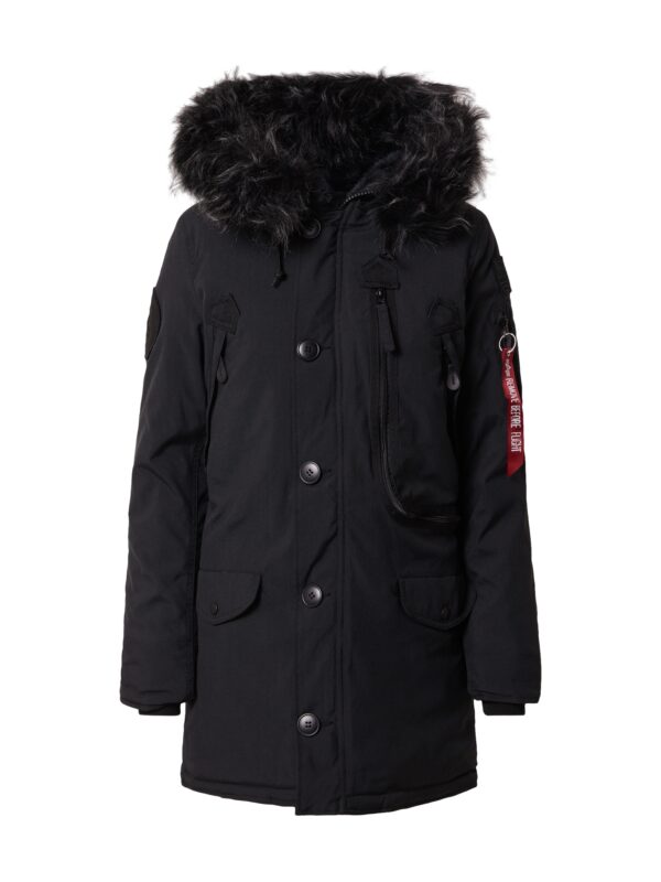 ALPHA INDUSTRIES Téli parka 'Polar'  fekete-hu