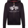 ALPHA INDUSTRIES Tréning dzseki  fekete / fehér