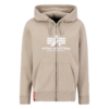 ALPHA INDUSTRIES Tréning dzseki  homok / fehér-Ár