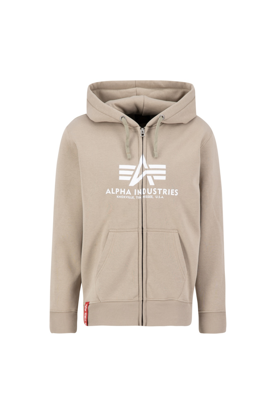 ALPHA INDUSTRIES Tréning dzseki  homok / fehér-Ár