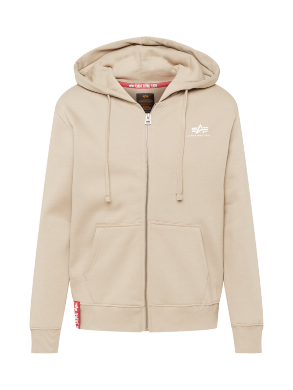 ALPHA INDUSTRIES Tréning dzseki  homok / piros / fehér-Hungary