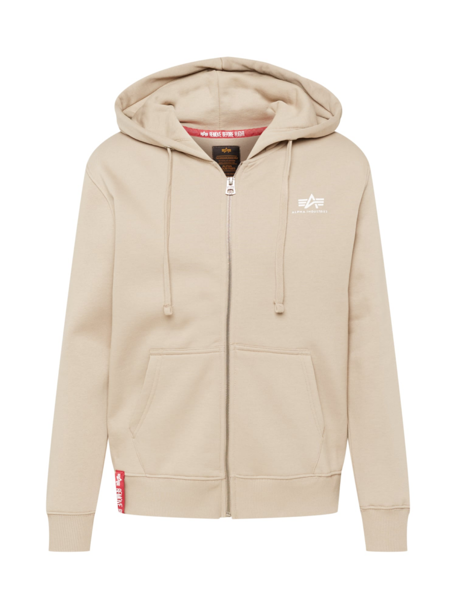 ALPHA INDUSTRIES Tréning dzseki  homok / piros / fehér-Hungary