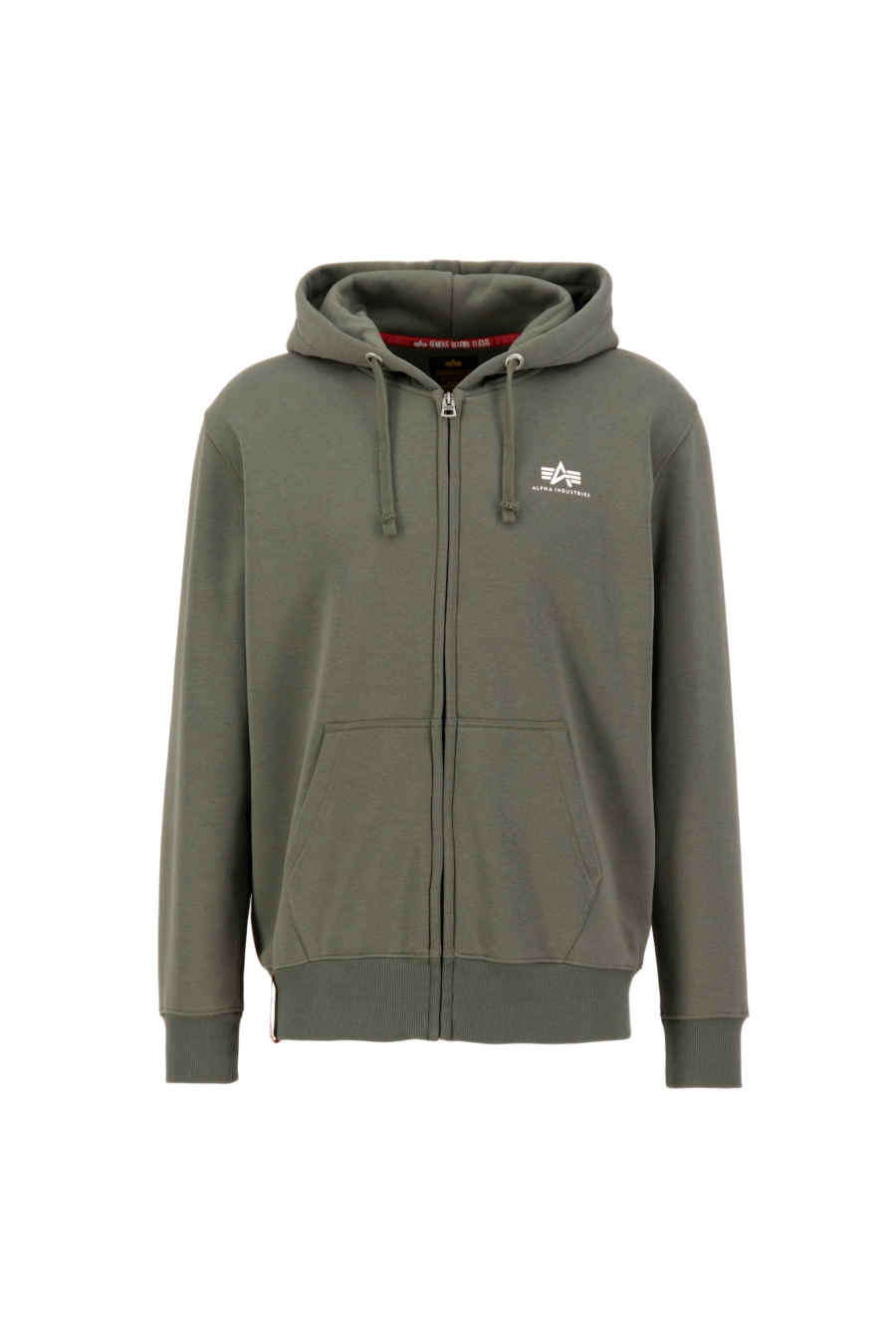 ALPHA INDUSTRIES Tréning dzseki  olíva / fehér-Hungary