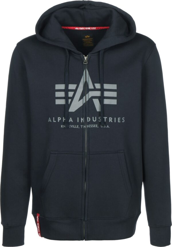 ALPHA INDUSTRIES Tréning dzseki  tengerészkék / szürke / piros / fehér