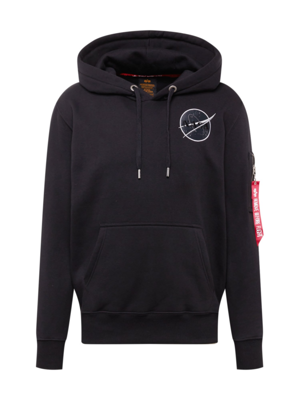 ALPHA INDUSTRIES Tréning póló 'Dark Side'  tengerészkék / szürke / fekete / fehér-Hungary