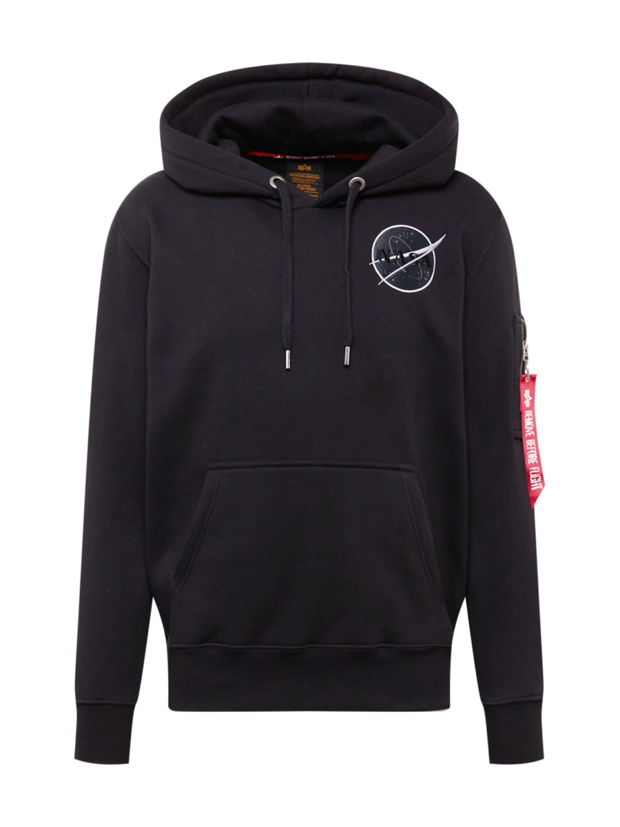 ALPHA INDUSTRIES Tréning póló 'Dark Side'  tengerészkék / szürke / fekete / fehér-Hungary