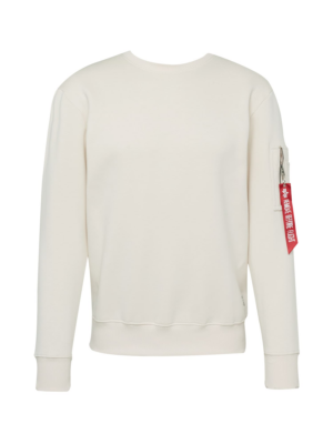 ALPHA INDUSTRIES Tréning póló 'Dragon'  elefántcsont / barna / antracit-Hungary