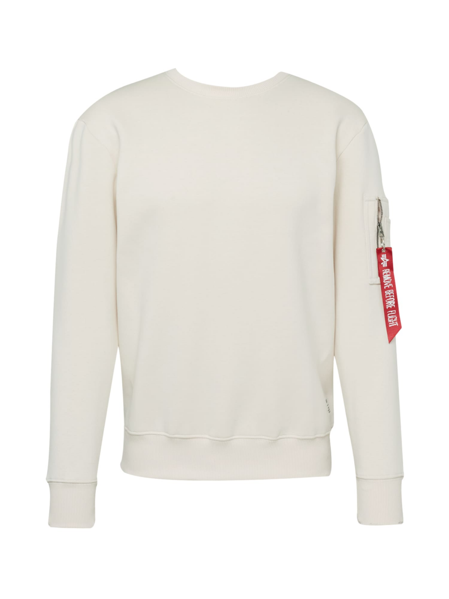ALPHA INDUSTRIES Tréning póló 'Dragon'  elefántcsont / barna / antracit-Hungary