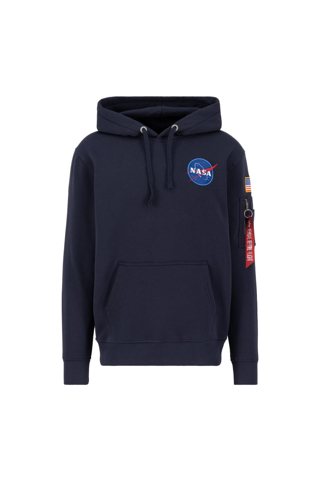 ALPHA INDUSTRIES Tréning póló 'Space Shuttle'  kék / sötétkék / piros / fehér