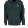 ALPHA INDUSTRIES Tréning póló  benzin / narancs-hu