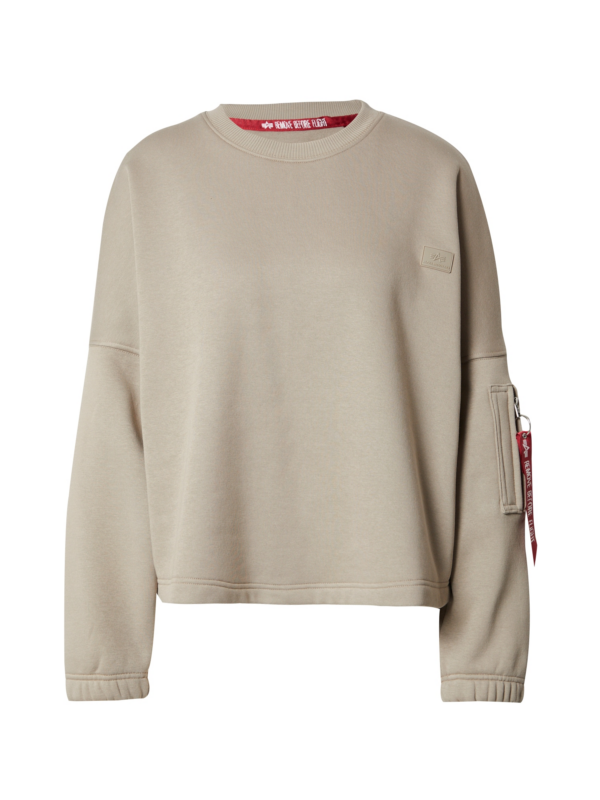 ALPHA INDUSTRIES Tréning póló  bézs-Ár