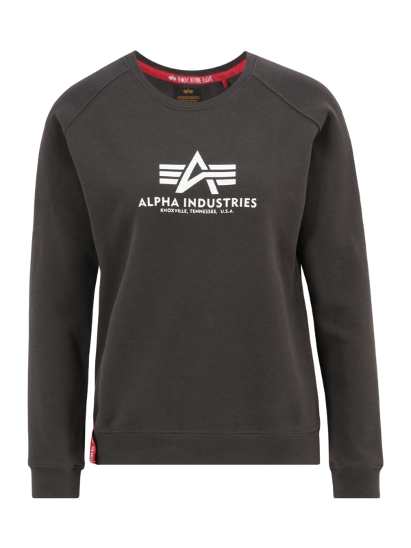 ALPHA INDUSTRIES Tréning póló  fenyő / piros / fehér-Ár