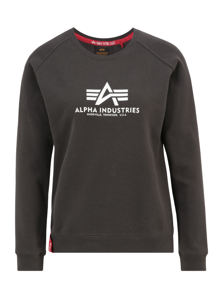 ALPHA INDUSTRIES Tréning póló  fenyő / piros / fehér-Ár