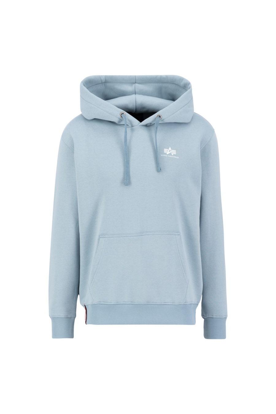 ALPHA INDUSTRIES Tréning póló  füstkék / fehér-Ár
