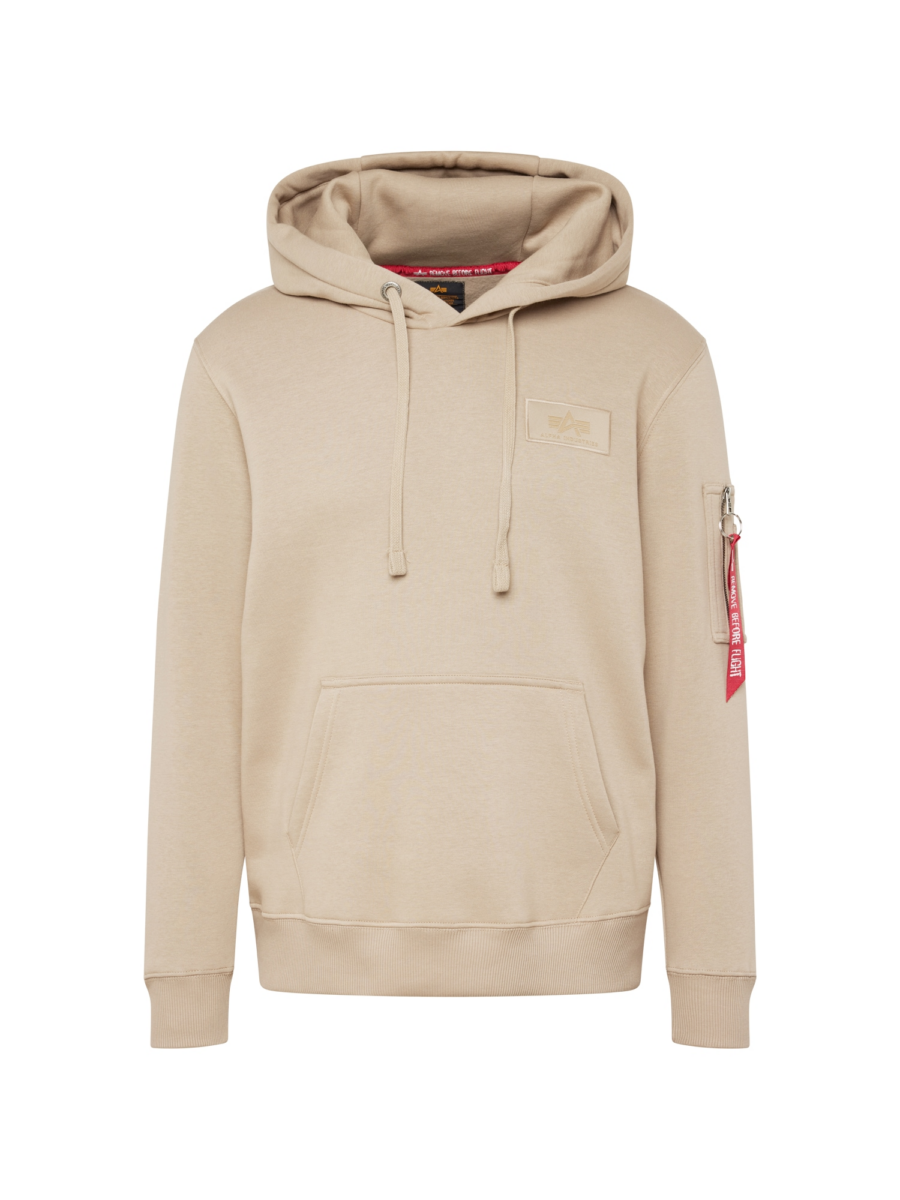 ALPHA INDUSTRIES Tréning póló  homok / piros / fehér-Hungary