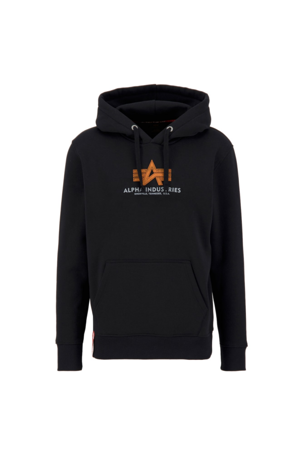 ALPHA INDUSTRIES Tréning póló  narancs / fekete / fehér-Ár