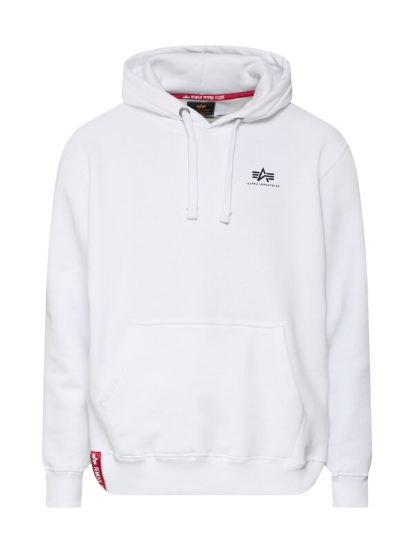 ALPHA INDUSTRIES Tréning póló  piros / fekete / fehér