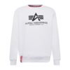ALPHA INDUSTRIES Tréning póló  piros / fekete / fehér