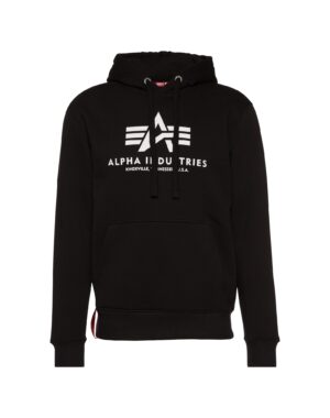 ALPHA INDUSTRIES Tréning póló  piros / fekete / fehér