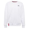 ALPHA INDUSTRIES Tréning póló  piros / fekete / fehér
