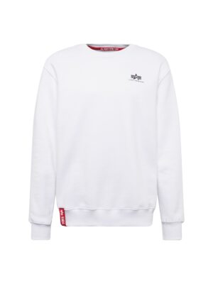 ALPHA INDUSTRIES Tréning póló  piros / fekete / fehér
