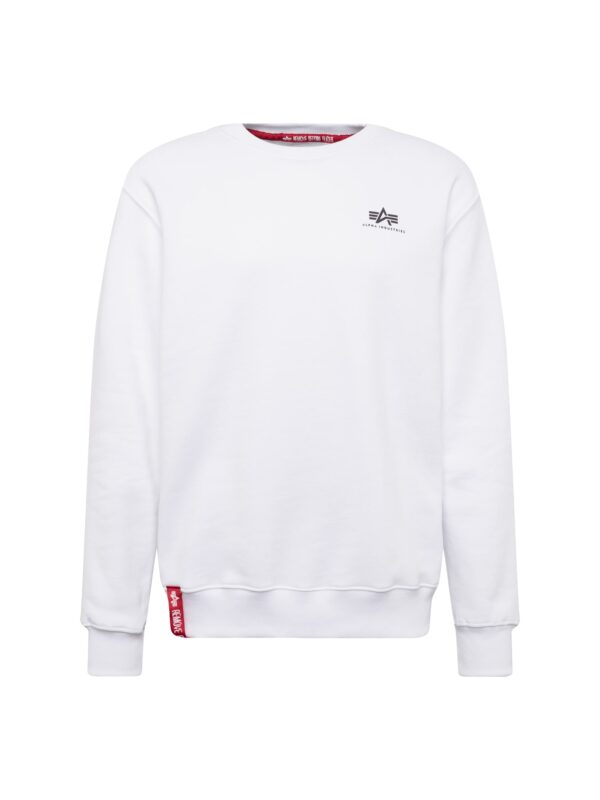 ALPHA INDUSTRIES Tréning póló  piros / fekete / fehér