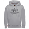 ALPHA INDUSTRIES Tréning póló  szürke / antracit-Hungary