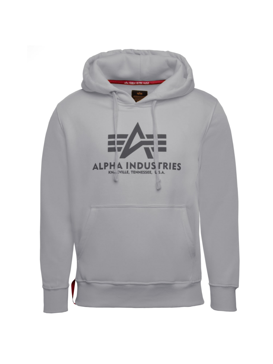 ALPHA INDUSTRIES Tréning póló  szürke / antracit-Hungary