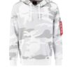 ALPHA INDUSTRIES Tréning póló  szürke / piros / fekete / fehér-hu