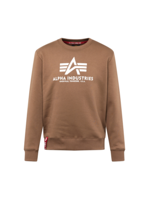 ALPHA INDUSTRIES Tréning póló  taupe / fehér-Ár