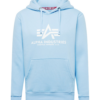 ALPHA INDUSTRIES Tréning póló  világoskék / fehér-Hungary