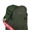 ALPHA INDUSTRIES Válltáska  olíva / piros