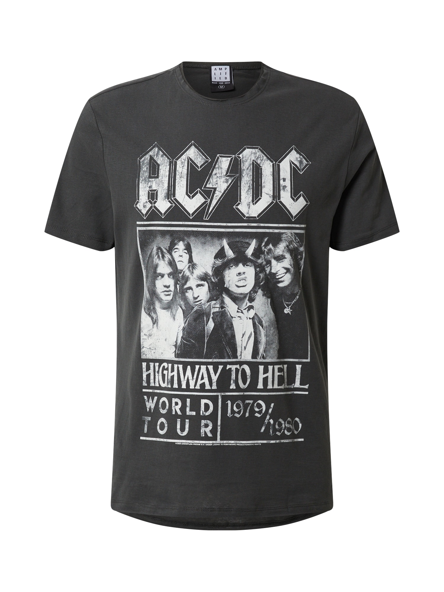 AMPLIFIED Póló 'ACDC HIGHWAY TO HELL'  sötétszürke