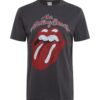 AMPLIFIED Póló 'ROLLING STONES VINTAGE TONGUE'  sötétszürke
