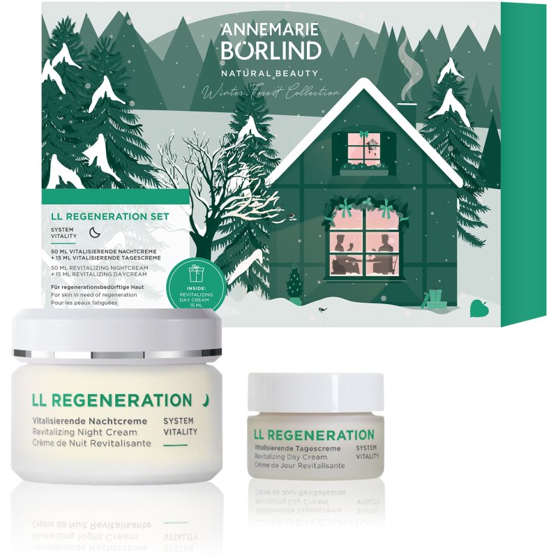 ANNEMARIE BÖRLIND LL REGENERATION Holiday Set ajándékszett száraz bőrre