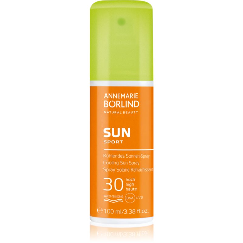 ANNEMARIE BÖRLIND SUN SPORT napvédő spray hűsítő hatással SPF 30 100 ml-Ár