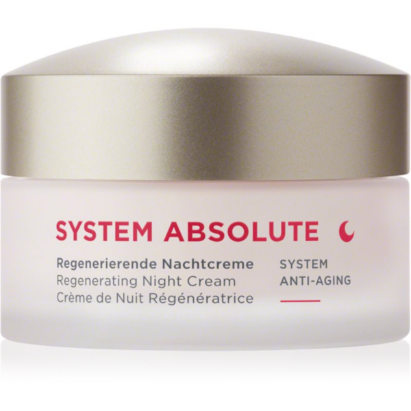 ANNEMARIE BÖRLIND SYSTEM ABSOLUTE regeneráló éjszakai krém az öregedés jelei ellen 50 ml-Eredeti